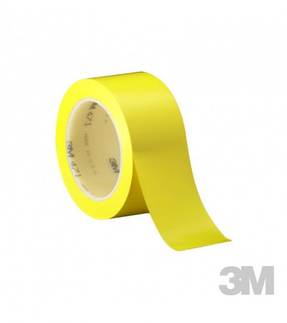 CINTA 3M DEMARCAT.471 AMARILLA 50x30mt