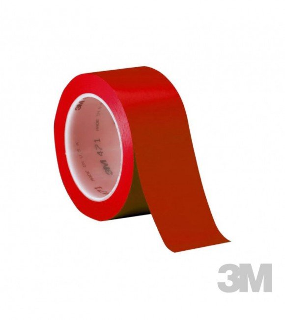 CINTA 3M DEMARCAT.471 ROJA 50x30mt