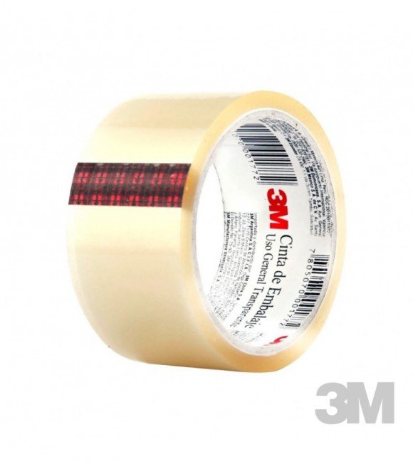 CINTA 3M POLI TRANSP.48 x 50 mts. 301