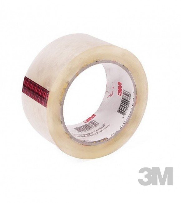 CINTA 3M POLI TRANSP.48 x91.44 mts. 301