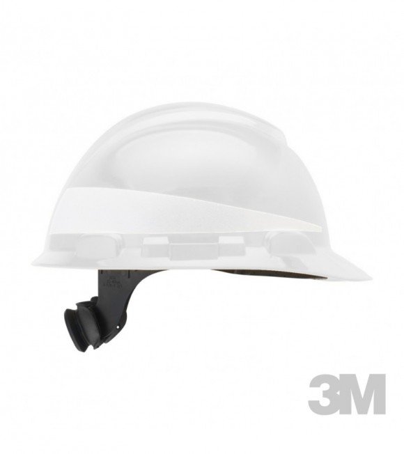 CASCO 3M BLANCO C/REFLECT.c/arnes 4p cremallera