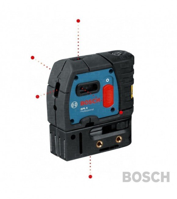 NIVEL LASER BOSCH GPL 5 30mts PREC.0.3 mm/m