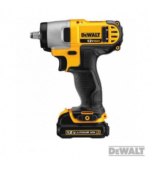 LLAVE IMPACTO DW DCF813S2 12v Ion 3/8 VV luz