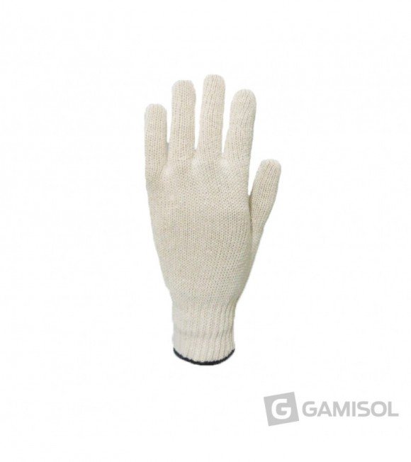 GUANTE TEJIDO ALGODON LISO 4H PESADO