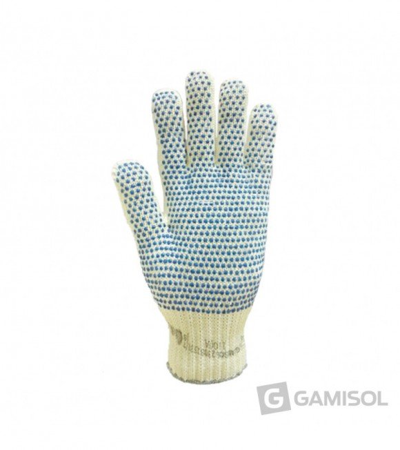 GUANTE MOTEADO AZUL PESADO (Par)