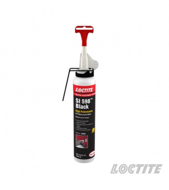 SILICONA LOCTITE 598 BLACK 300ml. 329ºC HOMOL.