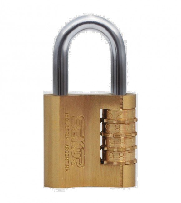 CANDADO SEKUR 40 mm COMBINACION