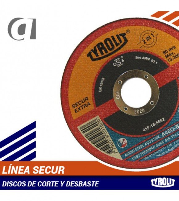 DISCO REF.TYROLIT O/A 114x1.6x22.2 SECUR (25.