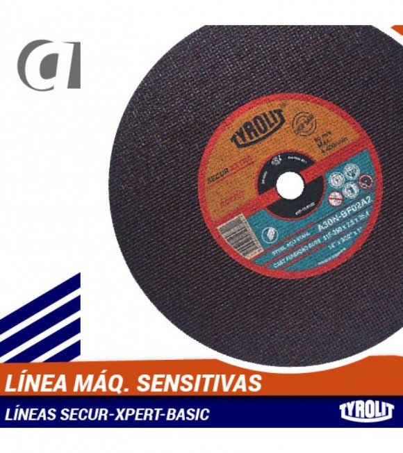 DISCO SENSITIVO TYROLIT 300x2.5x25.4 SECUR (20)