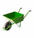 CARRETILLA REFORZ.70Lts. R.GOMA VERDE