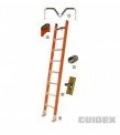 ESCALERA DIELECT. SIMPLE 7esc. 2.60mts. C/A.P.