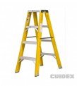 ESCALERA DIELECT.FLIAR DOBLE 4esc. 1.20mts.
