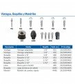 TORNO DREMEL mandril p/fieltros