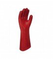 GUANTE PVC ROJO  40 cm